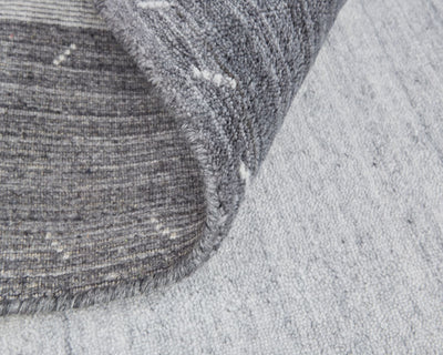 product image for Yurie Hand Knotted Light Gray and Denim Blue Rug by BD Fine Roll Image 1 62