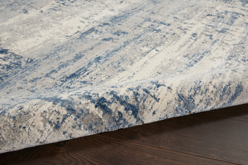 media image for rustic textures ivory blue rug by nourison 99446496461 redo 4 217