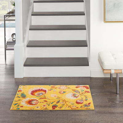 product image for allur yellow multicolor rug by nourison 99446839121 redo 4 94