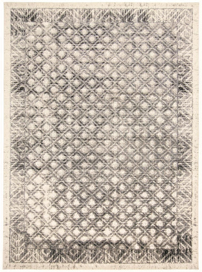 product image for Kiba Black and Ivory Rug by BD Fine Flatshot Image 1 38