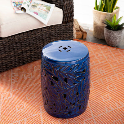 product image for achilles indoor outdoor ceramic garden stool by surya aeh 001 10 54