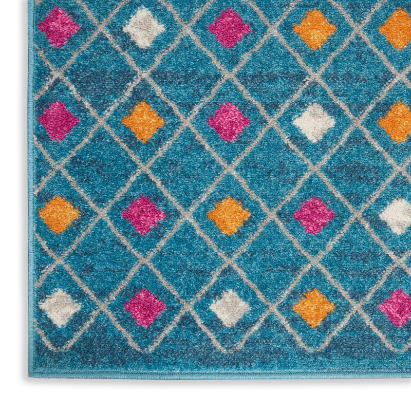 media image for passion blue multicolor rug by nourison nsn 099446802941 5 235