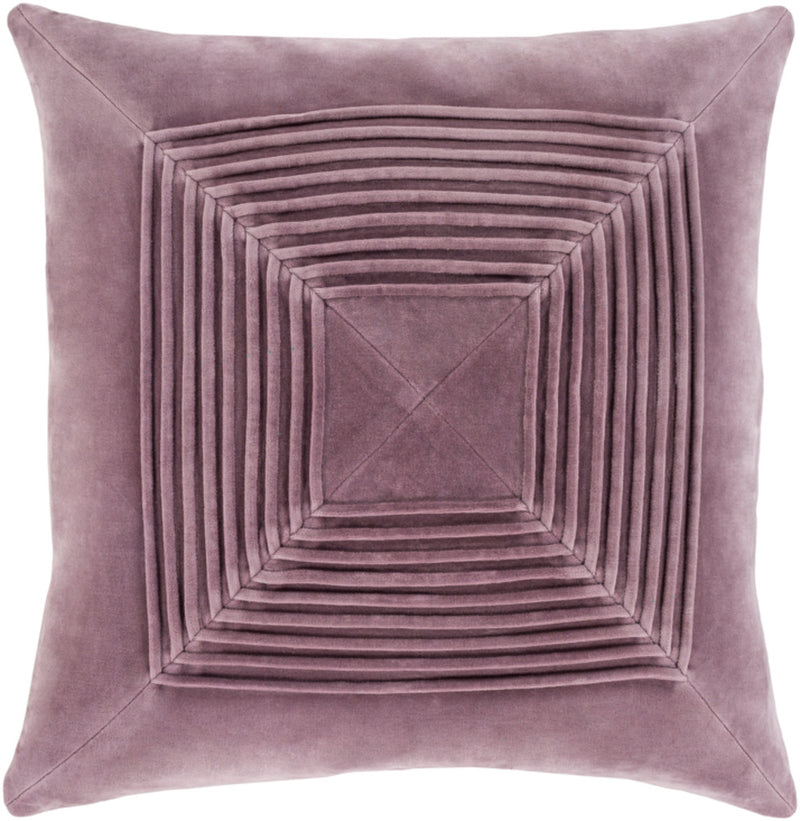 media image for Akira Velvet Pillow in Mauve 286