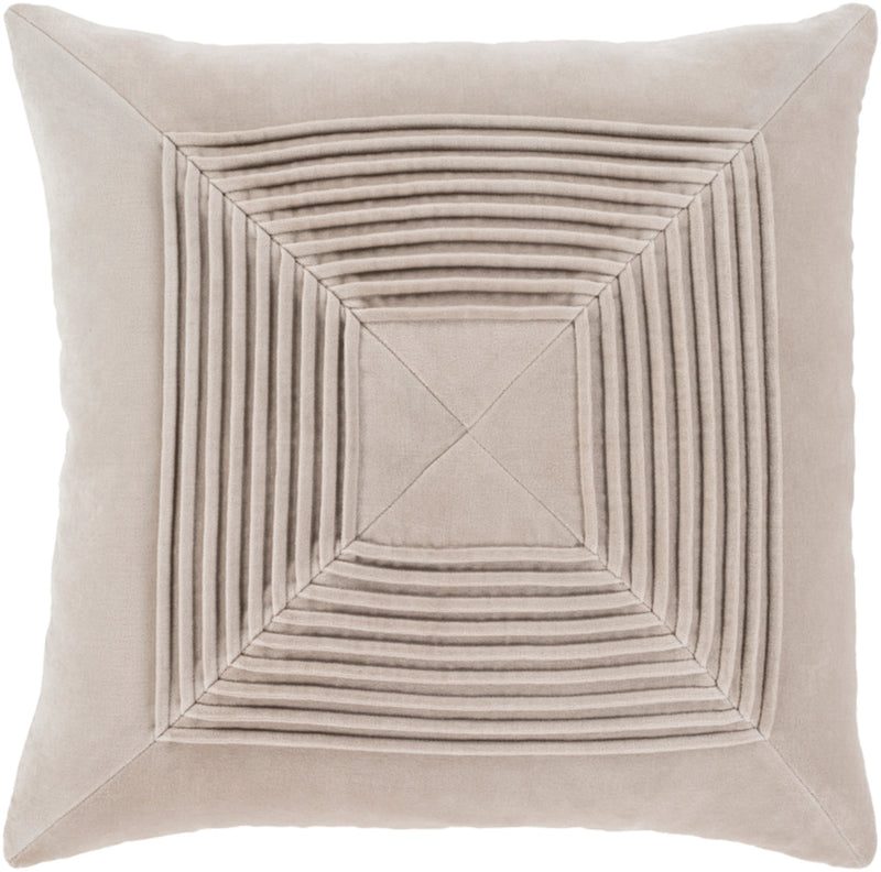 media image for Akira Velvet Pillow in Beige 233