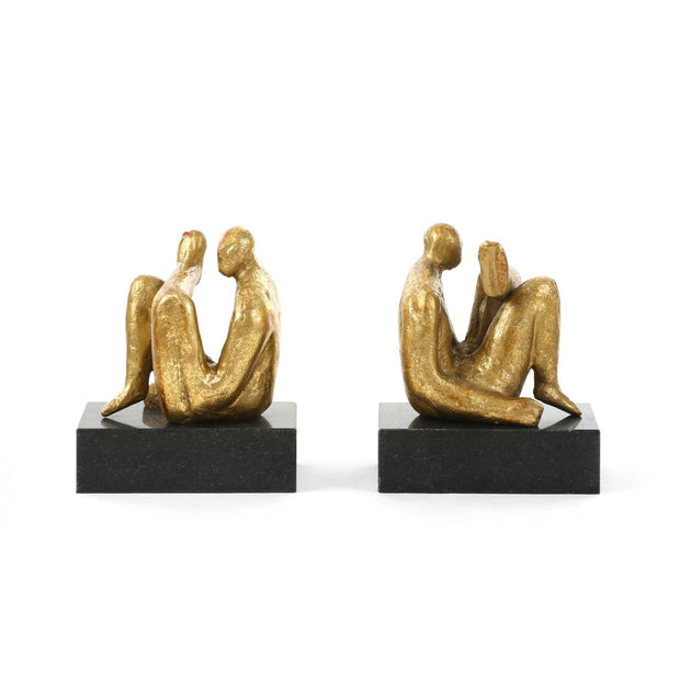 Amadeo Sitting Statue Set of 2 by Bungalow 5