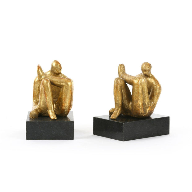 Amadeo Sitting Statue Set of 2 by Bungalow 5