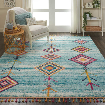 product image for nomad aqua rug by nourison nsn 099446461827 6 56