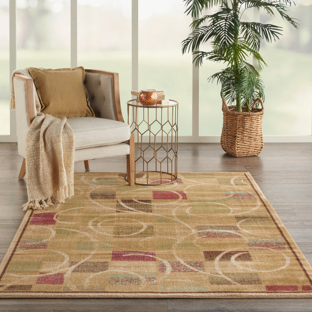 expressions beige rug by nourison nsn 099446575951 9
