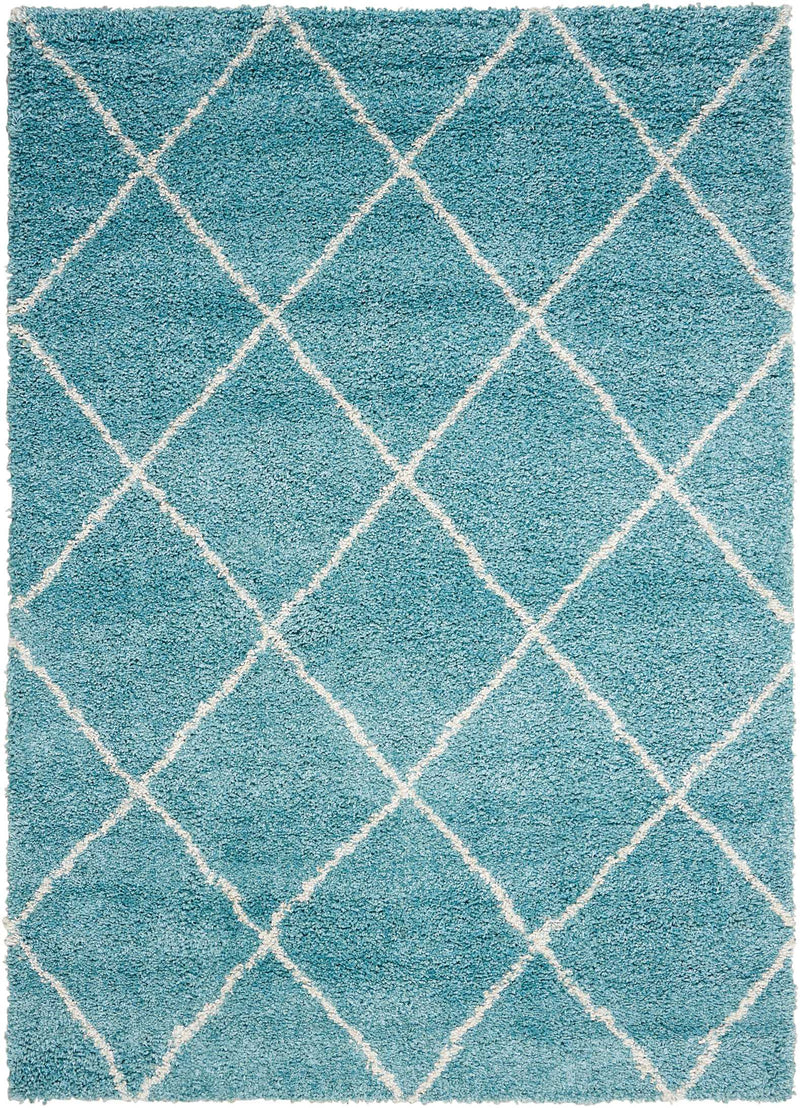 media image for brisbane aqua rug by nourison nsn 099446201805 1 236