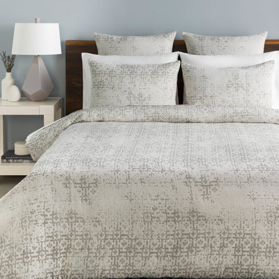 product image for Abstraction Bedding in Light Grey 10