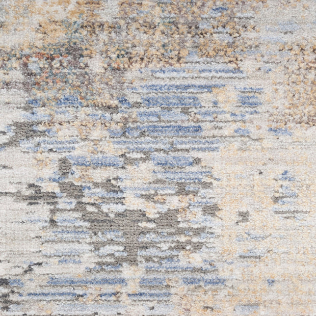 Nourison Home Abstract Hues Grey Blue Modern Rug By Nourison Nsn 099446904645 8