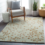 Athena Rug in Sage & Taupe