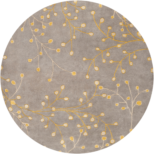 Athena Rug in Taupe & Mustard