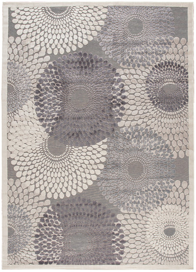 product image for graphic illusions grey rug by nourison nsn 099446332400 1 78