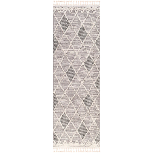 media image for Azilal Medium Gray Rug Flatshot Image 248