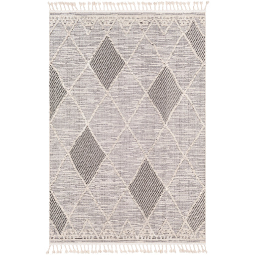 media image for Azilal Medium Gray Rug Flatshot Image 263