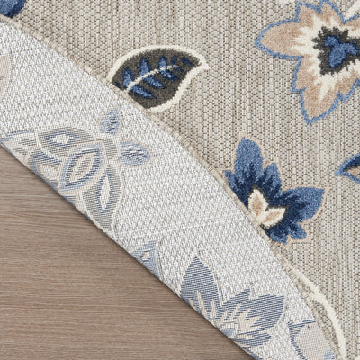 product image for Nourison Home Aloha Blue Grey Contemporary Rug By Nourison Nsn 099446169112 4 59