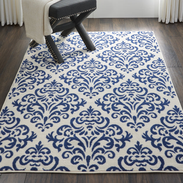 grafix white blue rug by nourison 99446039699 redo 5