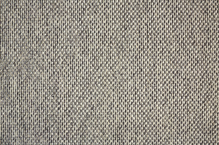 Genet Hand Woven Gray and Ivory Rug by BD Fine Texture Image 1
