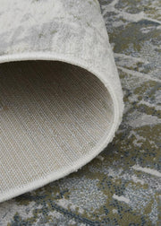 Halton Green and Gray Rug by BD Fine Roll Image 1