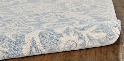 product image for Natal Hand Tufted Blue and Ivory Rug by BD Fine Roll Image 1 22