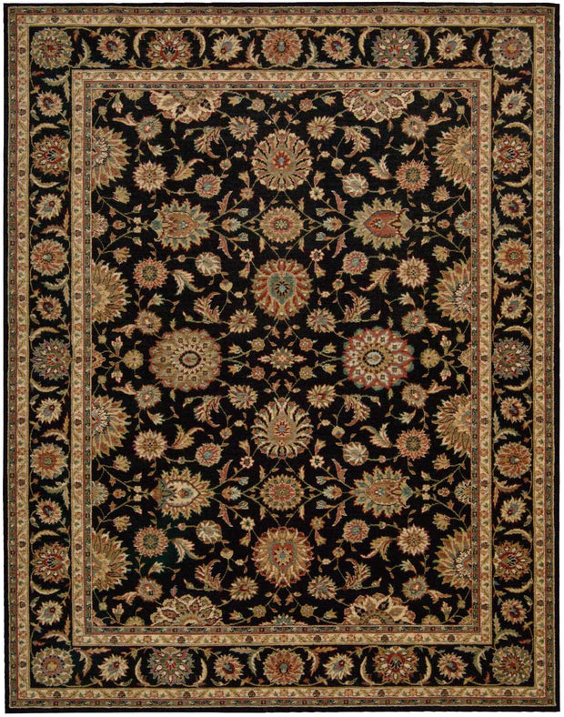 living treasures black rug by nourison nsn 099446670014 1