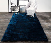 Freya Hand Tufted Teal and Teal Rug by BD Fine Roomscene Image 1