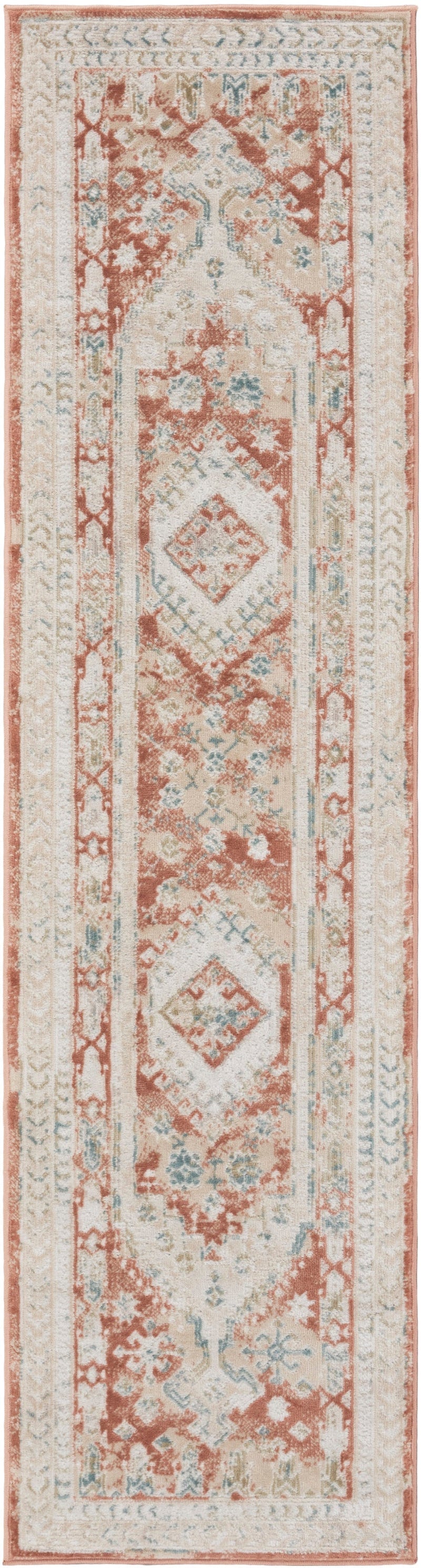 media image for thalia rust multicolor rug by nourison 99446078575 redo 2 270