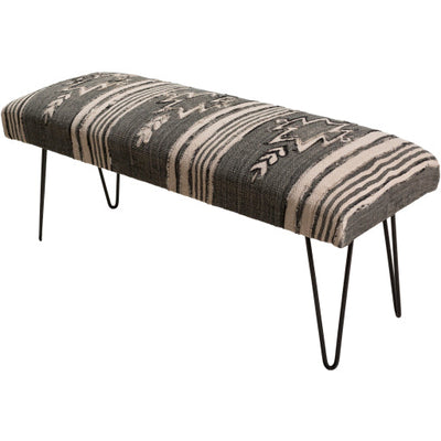 product image for Batu Cotton Upholstered Bench in Various Colors Flatshot Image 88