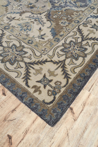 product image for Botticino Blue and Gray Rug by BD Fine Corner Image 1 93