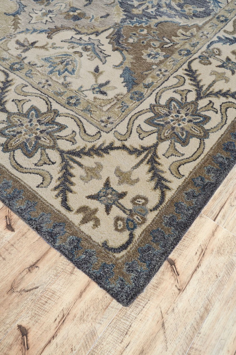 media image for Botticino Blue and Gray Rug by BD Fine Corner Image 1 243