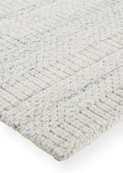 Foxwood Hand Woven Light Gray Rug by BD Fine Corner Image 1
