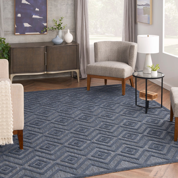 versatile navy blue rug by nourison 99446043283 redo 4