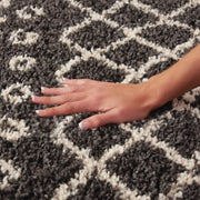 moroccan shag charcoal rug by nourison nsn 099446462459 5