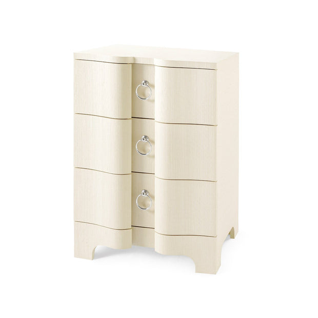 Bardot 3-Drawer Side Table in Various Colors by Bungalow 5