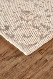 Michener Hand Woven Beige and Tan Rug by BD Fine Corner Image 1