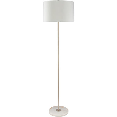 product image for Becker Linen White Floor Lamp Flatshot Image 98