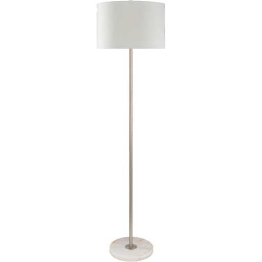 media image for Becker Linen White Floor Lamp Flatshot Image 218