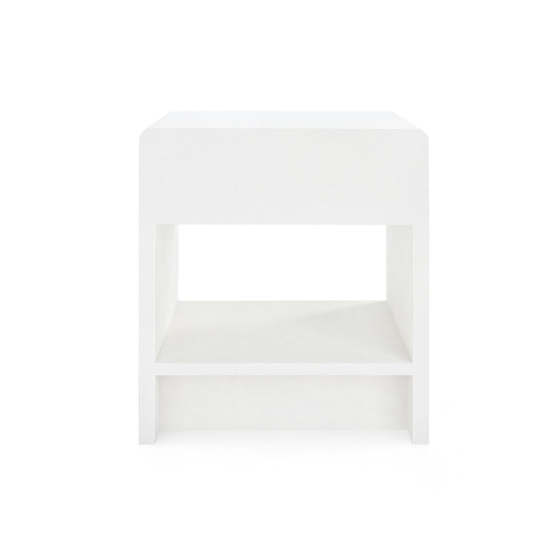 Benjamin Linen 1-Drawer Side Table in Various Colors by Bungalow 5