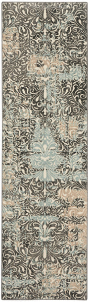 marmara charcoal teal ivory rug by nourison nsn 099446883650 2