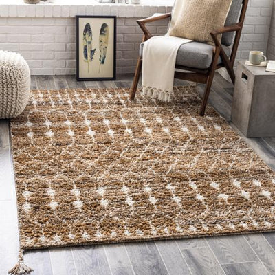 product image for Birch Indoor/Outdoor Camel Rug 55