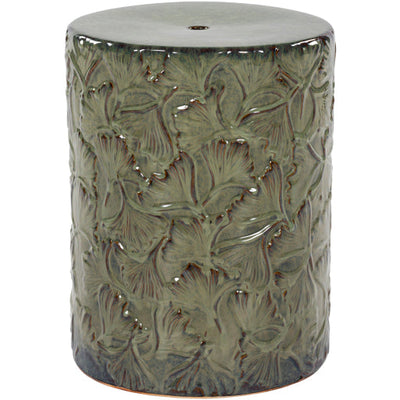 product image for Bishop Indoor/Outdoor Ceramic Garden Stool in Various Colors Flatshot Image 4