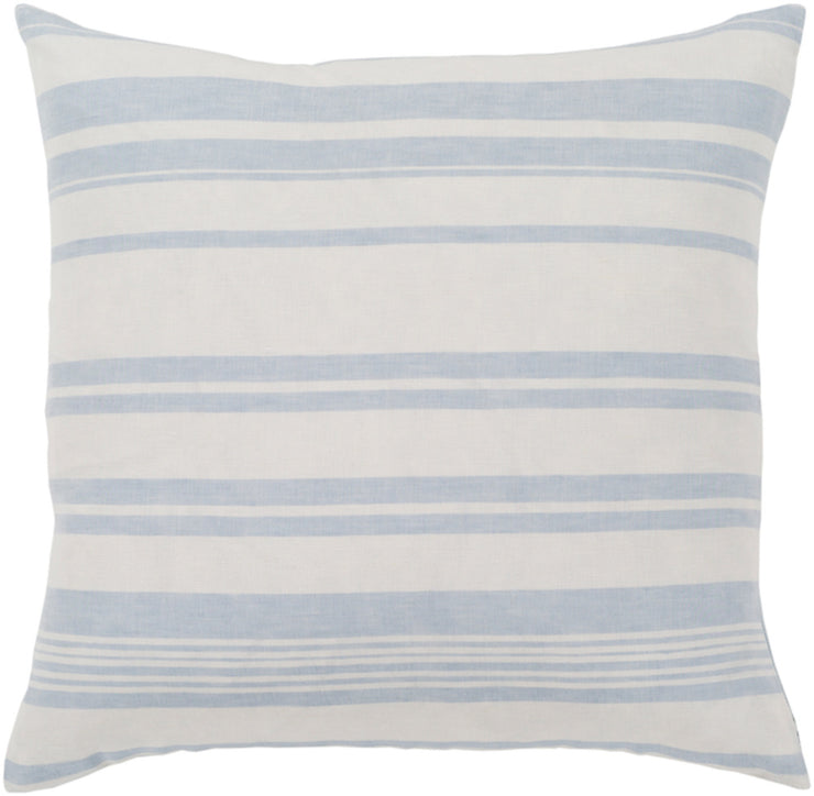 Baris Woven Pillow in Pale Blue
