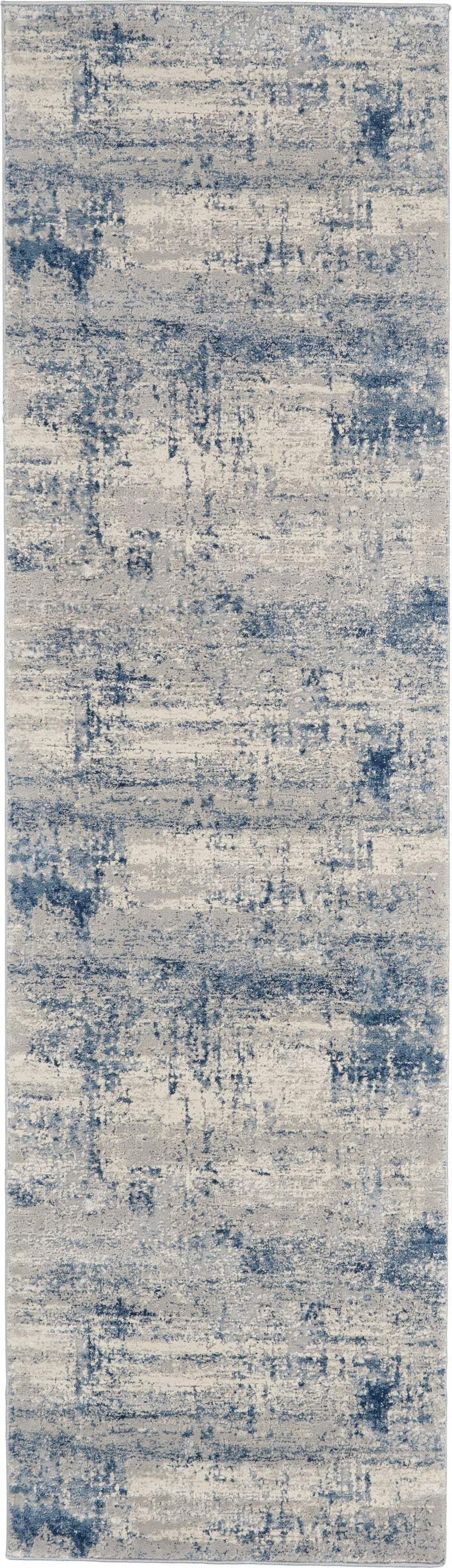 media image for rustic textures ivory blue rug by nourison 99446496461 redo 3 263