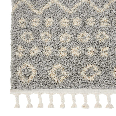 product image for moroccan shag silver rug by nourison nsn 099446462329 5 78