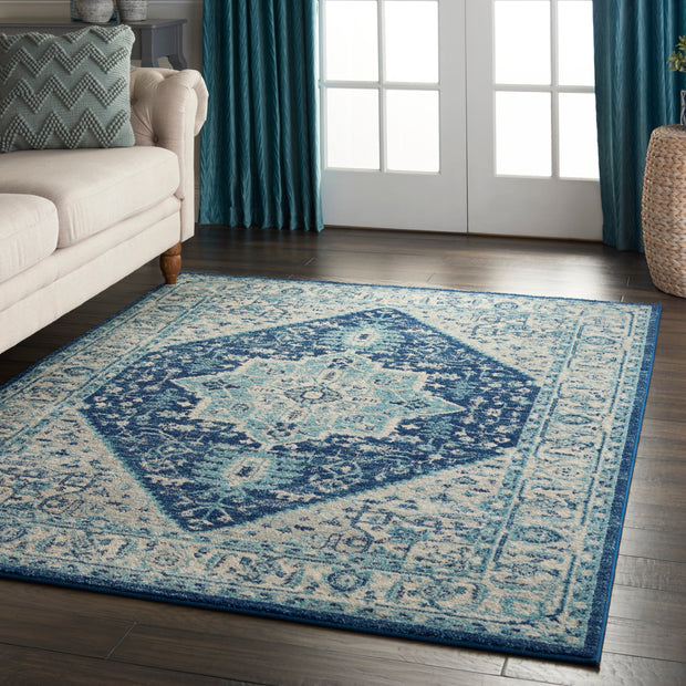 tranquil ivory navy rug by nourison 99446485243 redo 7