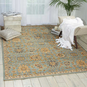 timeless light blue rug by nourison nsn 099446295750 5
