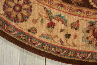 product image for living treasures brown rug by nourison nsn 099446670557 4 83