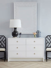 Bryant Extra Large 6-Drawer Dresser in White design by Bungalow 5