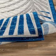 Big Sur Indoor/Outdoor Dark Blue Rug Texture Image